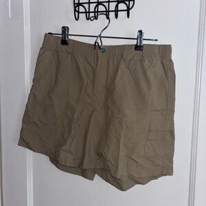 Columbia Khaki Outdoor Shorts